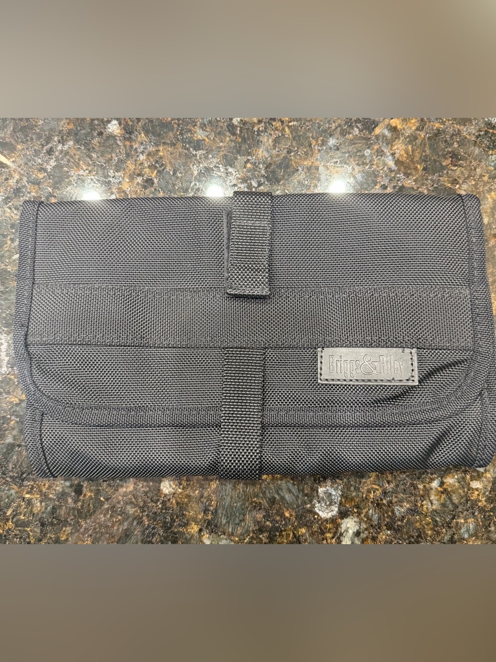 Briggs & Riley Baseline SlimBlack Nylon Toiletry Organizer-NWOT